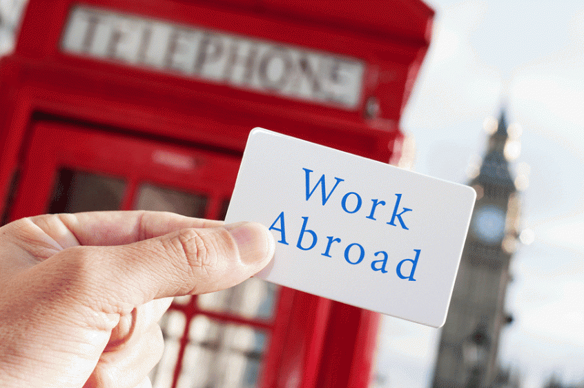 Working abroad - expat in England