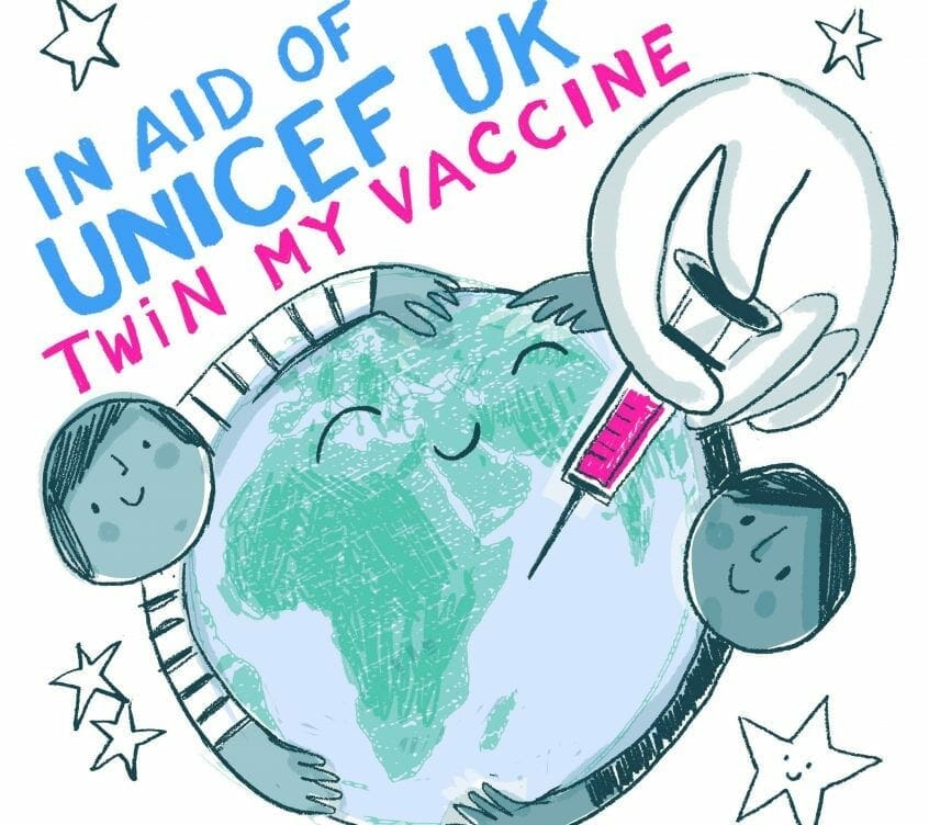 Twin my vaccine - UNICEF - COVID 19 - vaccines